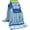 Blue, variant on Commercial Mop Head Replacement – 1 Pack Blue Medium Microfiber Tube Mop (14 oz.) | Industrial Wet Mops | Refill Heads, Machine Washable, Heavy Duty | Hardwood, Tile, Laminate, Vinyl Floors