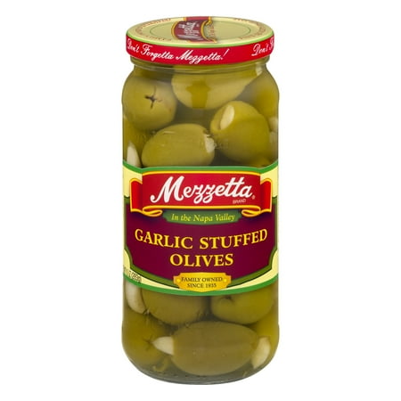 Mezzetta Garlic Stuffed Olives, 10.0 OZ