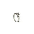 thumbnail image 3 of Bague de Fiançailles Cathédrale Taille Princesse 1/2ct, 3 of 3