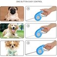 thumbnail image 5 of Retractable Dog Leashes, Telescopic Traction Rope, Retractable Leash for Small Dog 5M, Maximum 15kg (Blue), 5 of 5