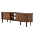 thumbnail image 2 of Contour 63" Wood TV Stand in Walnut, 2 of 12