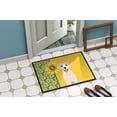 thumbnail image 4 of Carolines Treasures WDK5441JMAT 24 x 36 in. Summer Sunflowers White Cream Labrador Retriever Indoor or Outdoor Mat, 4 of 7