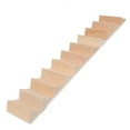 thumbnail image 2 of Escalera de madera en miniatura 1:12, escalera artesanal, accesorios decorativos para casa de muñecas, escalera sin pasamanos, 2 of 14
