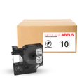 thumbnail image 1 of 10 Pack of D1 40913 Black on White Compatible Tape for Dymo Labelmanager 3/8" (9mm x 7m), 1 of 5