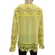 thumbnail image 4 of Nueva moda mujeres blusa de Gasa encaje ganchillo bordado manga puro Tee Tops camisa blanca/azu Abanopi Tops, 4 of 6