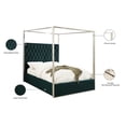 thumbnail image 4 of Porter Green Velvet Queen Bed-Color:Green Velvet,Style:Contemporary, 4 of 5
