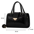 thumbnail image 3 of Bolsa Crocco De Mujer FANA Julia Color Negro 5 Preciosa Llévatela, M4040!!, 3 of 3