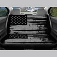 thumbnail image 5 of KUIFORTI Car Seat Covers Full Set of 4 Pcs Auto Seat Cover Car Front Seat and Split Bench Cover Pads Protector Washable Interior Accessories, American Flag Print, 5 of 7