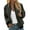 Army Green, variant on Women Jackets Womens Fall Jackets Women Autumn Fashion Leisure Square Thin Pocket Jacket Blouse Coat Baseball Top