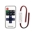 thumbnail image 1 of Controlador Remoto Inalámbrico RF Mini de 11 Teclas para Luces de Tira LED de un Solo Color Control de Interruptor Inalámbrico Atenuador, 1 of 5