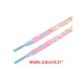 thumbnail image 3 of INSPIRE CHIC Flat Shoe Laces Strings Colorful Polka Dots Shoelaces 1 Pair Gradient Color 100cm/39.4'', 3 of 4