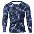 thumbnail image 2 of Prolriy Shirts for Men Tops Camouflage T Shirts Blouse Long Men's Outdoor Sleeves Quick Drying Men's Dress Shirts Mens Shirts Dark Blue M, 2 of 5