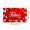 2A-180X110cm, variant on Decorative Heart Banner Happy Mother's Day Red Theme Polyester for Party Celebration Indoor Decor