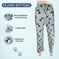 thumbnail image 2 of E & S Imports Womens Pajama Pants Dog Pajamas for Women Dog Print Cotton Pajamas - Boston Terrier, Medium, 2 of 7