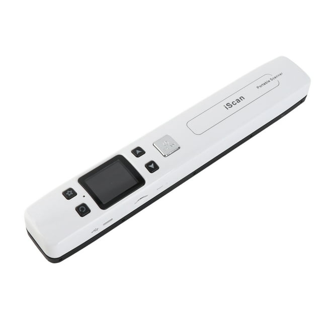 Photo Scanner, WiFi Function Wide Application Dual Mode Portable Scanner for Photo Black,White