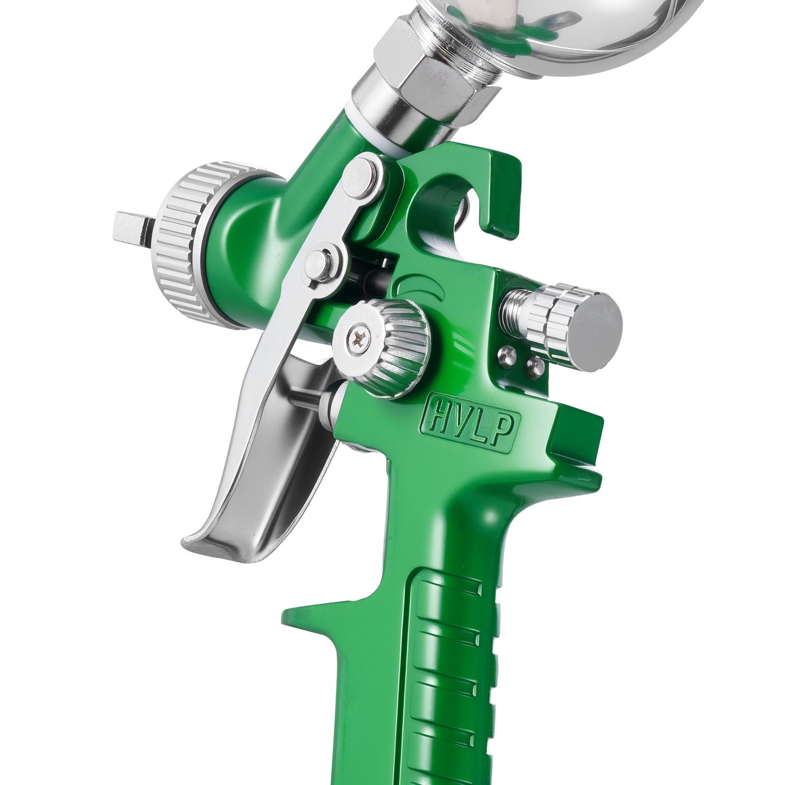 3-Piece Air Spray Gun Set with 1.0/1.4/1.8mm Nozzles, 100ml & 1000ml Cups, 360° Rotating Nozzle Cap, for Automotive Furniture Painting