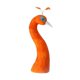 thumbnail image 5 of Cabeza de maniquí de pavo real, arreglo floral, escultura decorativa, modelo de cabeza de pavo real para Naranja, 5 of 9