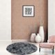 thumbnail image 4 of Circle Round Shaggy Rug Living Room Bedroom Carpet Floor Mat Anti-Skid Floor Soft Solid Large Carpet, 4 of 4