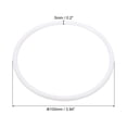 thumbnail image 2 of 3.94" Plastic Craft Rings Dream Catcher Circle Macrame Round Rings Floral Hoops Rings for DIY Craft,32Pack, 2 of 6