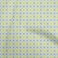 thumbnail image 1 of oneOone Polyester Spandex Yellow Fabric Geometric Tile Traditional Sewing Craft Projects Fabric Prints By Yard 56 Inch Wide, 1 of 4