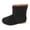 Black, variant on Daznico Cozy Winter Boots for Girls with Soft Warm Soles Ideal Child Footwear for Cold Days,3.5-4 Years