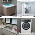 thumbnail image 3 of Umbral de ducha plegable, barrera impermeable de diseño flexible para duchas sin bordillos y uso multiusos (2 m/78 in), 3 of 5