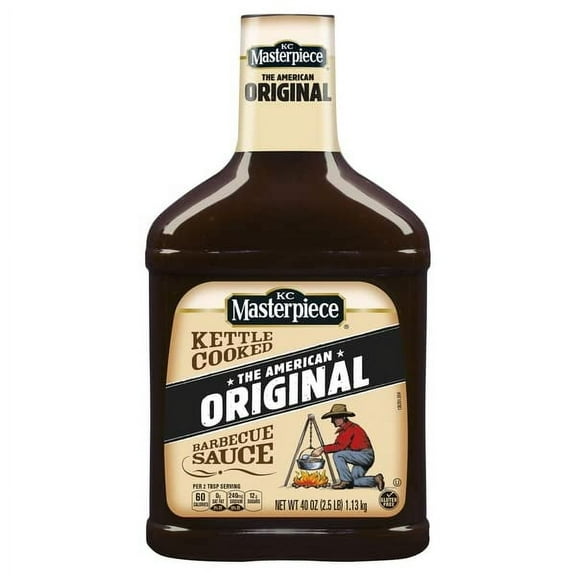 KC Masterpiece Original Barbecue Sauce, 40 Ounces