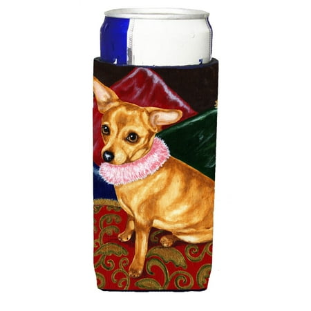 

Carolines Treasures AMB1389MUK Pillow Princess Chihuahua Ultra Beverage Insulators for slim cans Slim Can multicolor