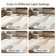 thumbnail image 7 of ODIKA 5'x7' Ultra-Soft Area Rug, Plush Minimalist Abstract Neutral Brushstroke Tonal Modernas None Washable, Bare feet friendly, Silk-Touch for Bedroom Home office, 7 of 7