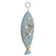 thumbnail image 1 of Escultura de pared para el hogar con peces marinos tallados a mano y colgantes de madera - Estilo 02 Estilo01, 1 of 9