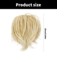 thumbnail image 3 of Voluminous Messy Hair Bun Clip Messy Bun Hair Tie Short Ponytail Extension for Day and Night Wear, 3 of 9