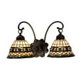 thumbnail image 2 of Meyda 18"W Tiffany Roman 2 LT Wall Sconce, 2 of 2