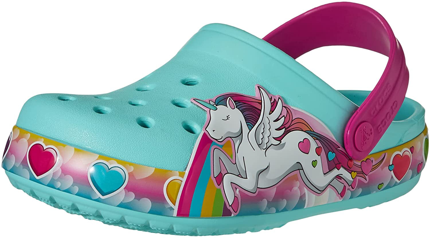Leisure Shopping Crocs Baby-Girls Kids Fun Lab Unicorn Clog Clog ...