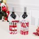 thumbnail image 4 of Funda para botella de vino de Navidad, funda para botella de vino de Papá Noel, bolsas, decoraciones para la mesa de la cena de Año Nuevo para el hogar, Navidad, Año Nuevo, Navidad 2023, 4 of 6