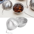 thumbnail image 1 of LYUMO Strainer Ball, Hygienic And Healthy Durable Ball Tea Strainer, Rotating Lock Design Hot Pot Home For Tea Spices, 1 of 8