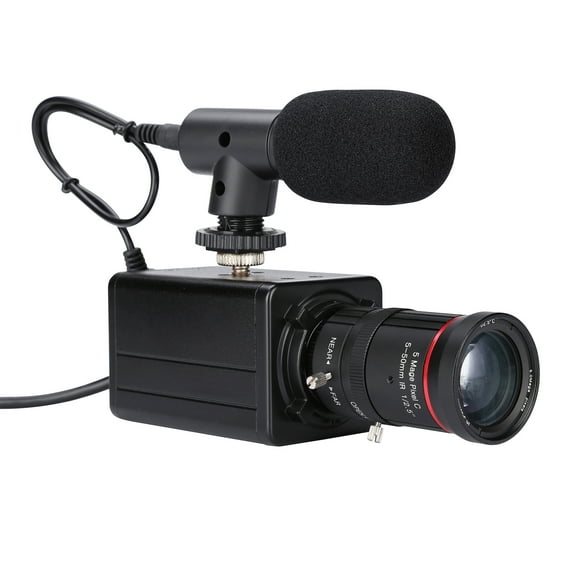 TFixol4K HD Camera Computer Camera USB Webcam 10X Optical Zoom Manual Focus Auto Exposure Compensation Comaptible with Window XP/7/10 Linux Android Plug & Play with Microphone for Video Conference Onl