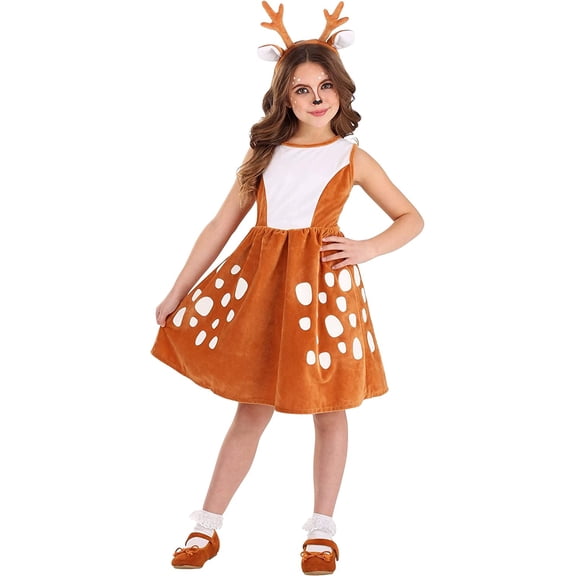 Dazzling Deer Costume for Kids Large
