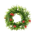 thumbnail image 2 of EGYMEN Spring Wreath, Elegant Floral Door Wreath For Front Entrance, Beautiful Summer Decor For Home, Eye-Catching Spring Garland For Welcoming Guests, 2 of 6