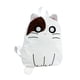 thumbnail image 4 of Mochila de lona ligera y portátil con diseño de gato de dibujos animados Blanco, 4 of 9