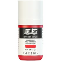 Liquitex Professional Soft Body Acrylic Color, 2 oz., Quinacridone Red