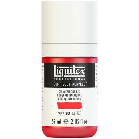 UPC: 0887452998372 | Liquitex Professional Soft Body Acrylic Color 2 oz. Quinacridone Red