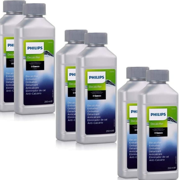 Philips CA6700/22 Universal Liquid Descaler, Saeco and Other Fully Automatic Coffee Machines Value Pack 6 x 250 ml