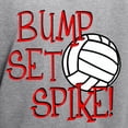 thumbnail image 3 of CafePress - Bump, Set, Spike Hoodie - Pullover Hoodie, Hooded Sweatshirt, 3 of 4
