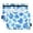 Blue Oak Leaf Pattern, variant on 2 Pack Expandable Flip Folders with Clear PVC Window Binder Pouches 3-Ring Binder Organizer Blue Oak Leaf Pattern