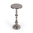 thumbnail image 2 of Mesa auxiliar con pedestal Butler Specialty Darien redonda, níquel, 2 of 6