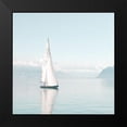 thumbnail image 2 of Straatsma, Leah 12x12 Black Modern Framed Museum Art Print Titled - Sailboat, 2 of 5