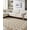 Tan, Off - White, Light Gray / Kalkin, variant on Hauteloom Talos Living Room, Bedroom Area Rug - Contemporary - Dark Brown, Off - White, Light Gray - 5'3" x 7'