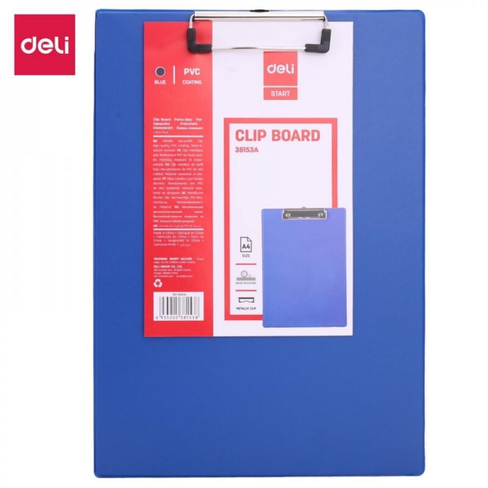 Deli Folder Single Page Board Clip 32 22 6 1 5cm Can Hold At Least 50 Sheets Of Paper Pp Paint Walmart Com