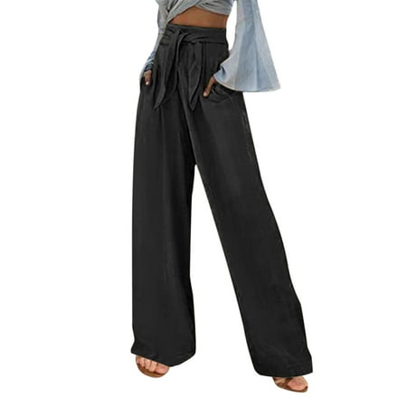 

gvdentm Black Cargo Pants for Women Techwear Women Loose Street Rock Style Casual Black Pants with Chain Goth Pants Scrub Pants For Women XX-Large