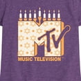 thumbnail image 3 of MTV - Hanukkah Logo - Toddler & Youth Girls Short Sleeve Graphic T-Shirt, 3 of 5